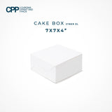 Cake Box - 7 x 7 x 4