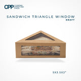 Sandwich Triangle Box With Window